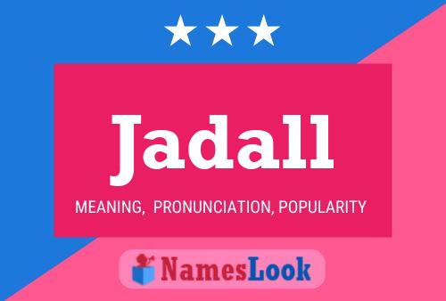 Jadall Name Poster