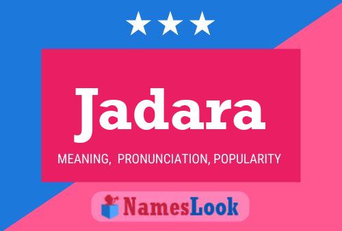 Jadara Name Poster