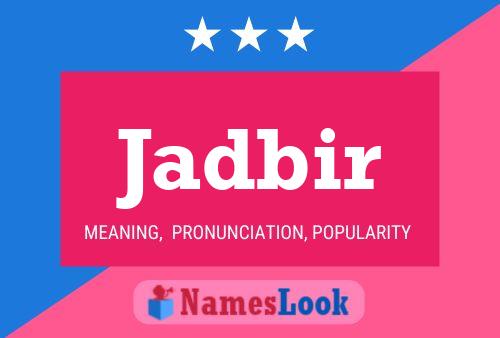 Jadbir Name Poster