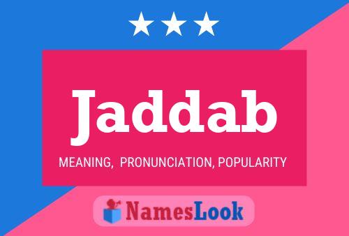 Jaddab Name Poster