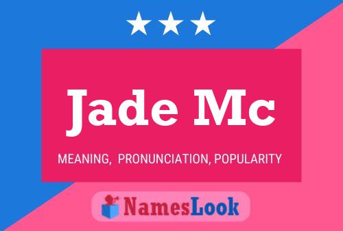 Jade Mc Name Poster