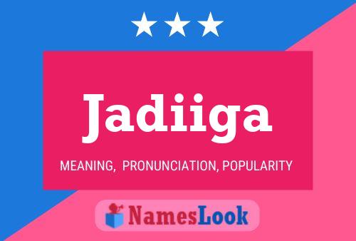 Jadiiga Name Poster