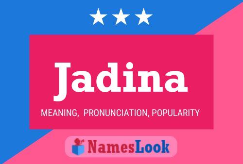 Jadina Name Poster