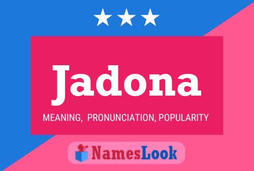 Jadona Name Poster