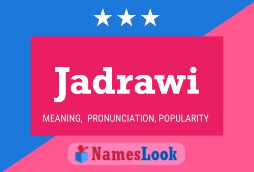 Jadrawi Name Poster