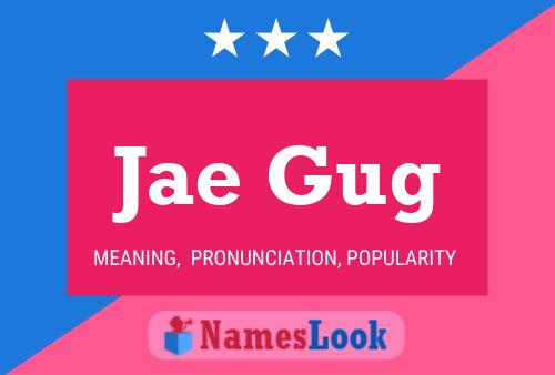 Jae Gug Name Poster