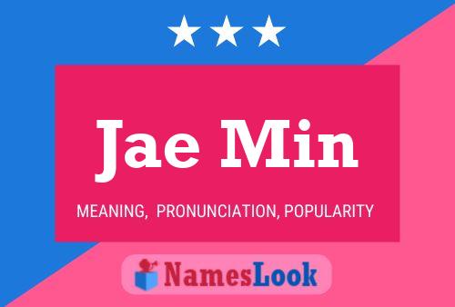 Jae Min Name Poster