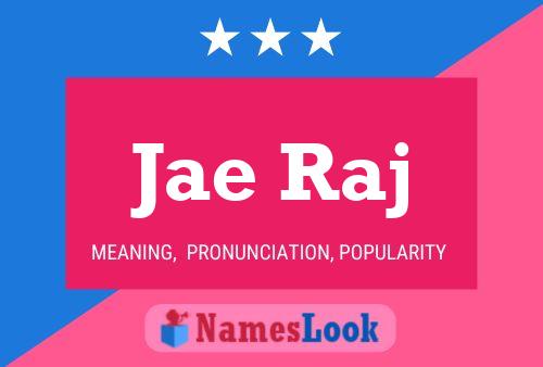 Jae Raj Name Poster