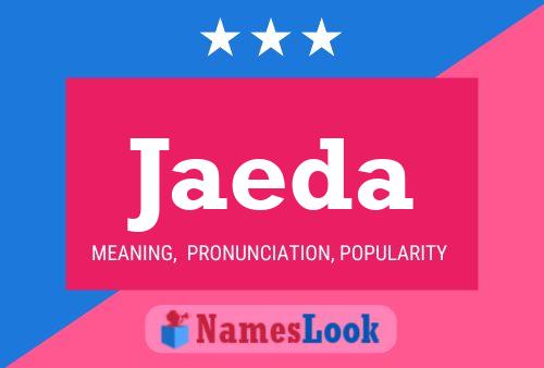 Jaeda Name Poster