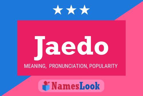 Jaedo Name Poster