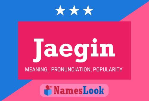 Jaegin Name Poster