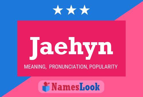 Jaehyn Name Poster