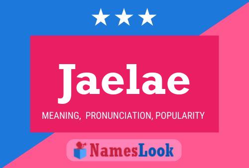 Jaelae Name Poster