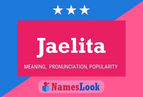 Jaelita Name Poster