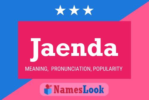 Jaenda Name Poster