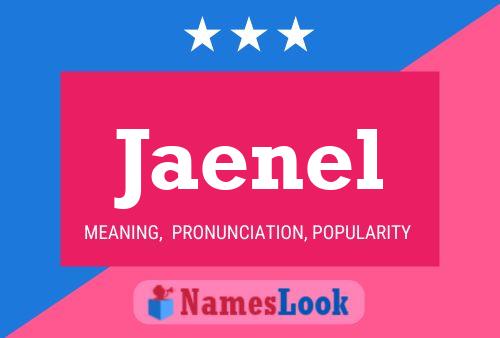 Jaenel Name Poster