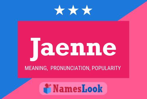 Jaenne Name Poster