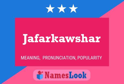 Jafarkawshar Name Poster