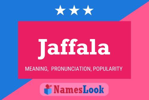 Jaffala Name Poster