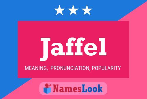 Jaffel Name Poster