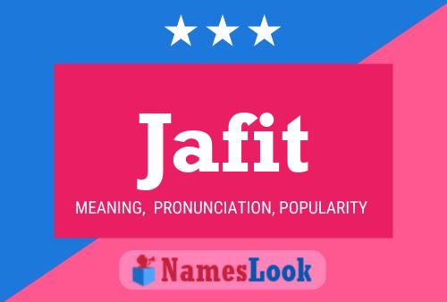 Jafit Name Poster