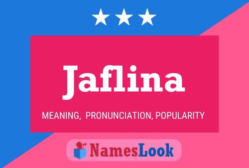 Jaflina Name Poster