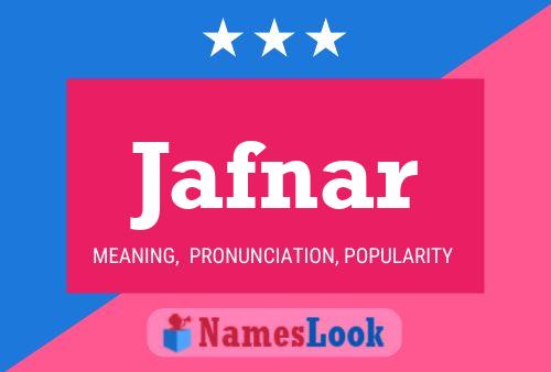 Jafnar Name Poster