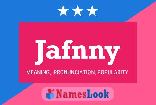 Jafnny Name Poster