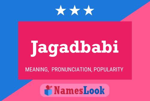 Jagadbabi Name Poster