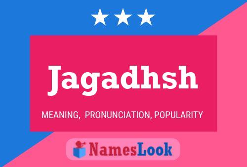 Jagadhsh Name Poster