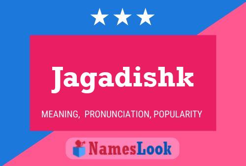 Jagadishk Name Poster