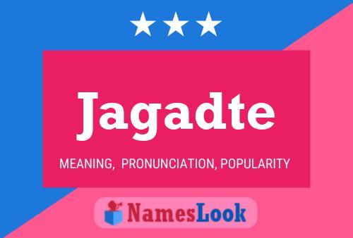 Jagadte Name Poster