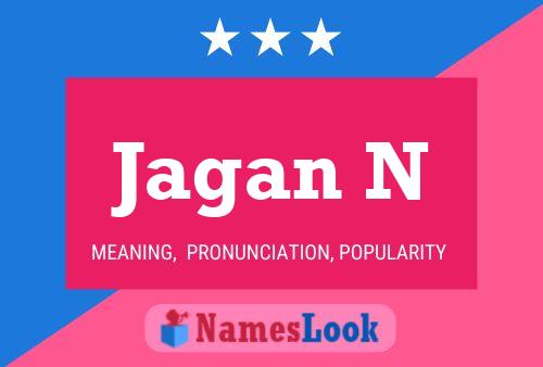 Jagan N Name Poster