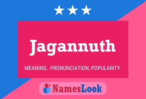 Jagannuth Name Poster