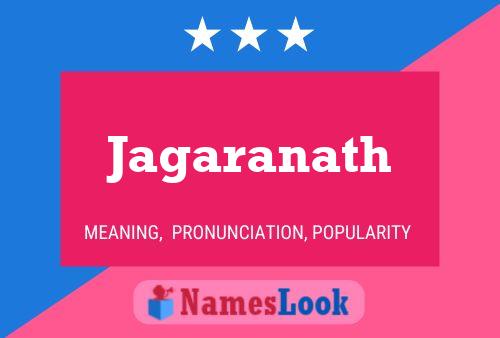 Jagaranath Name Poster