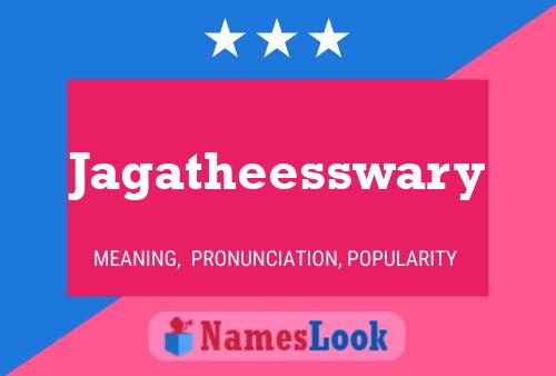 Jagatheesswary Name Poster