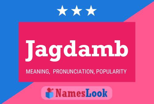 Jagdamb Name Poster