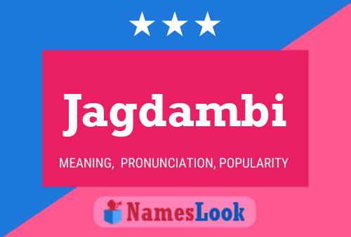 Jagdambi Name Poster