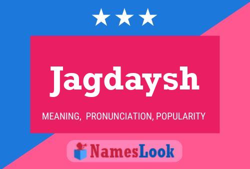 Jagdaysh Name Poster