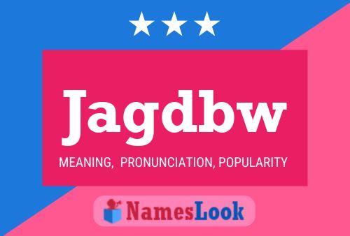 Jagdbw Name Poster