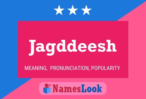 Jagddeesh Name Poster