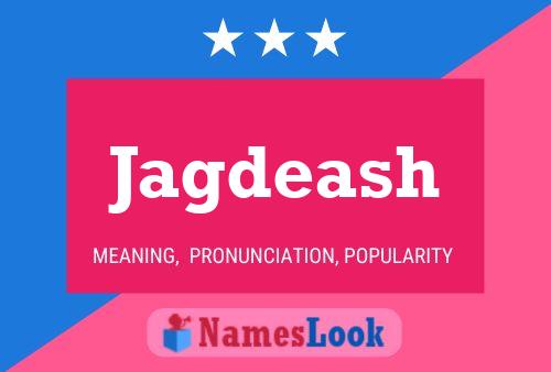 Jagdeash Name Poster