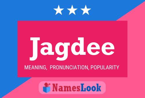 Jagdee Name Poster