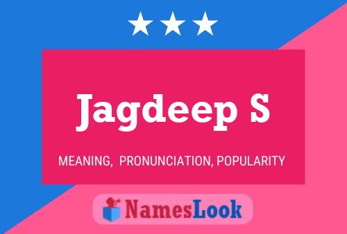 Jagdeep S Name Poster