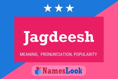 Jagdeesh Name Poster