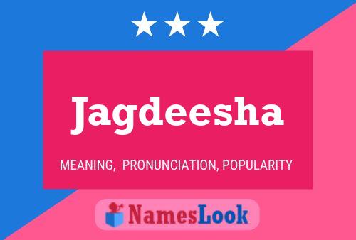 Jagdeesha Name Poster