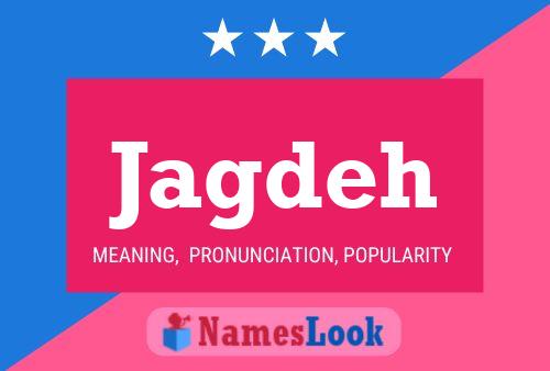 Jagdeh Name Poster