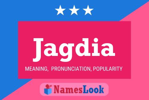 Jagdia Name Poster