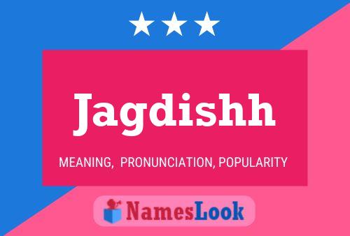 Jagdishh Name Poster