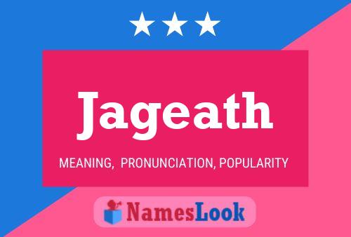 Jageath Name Poster